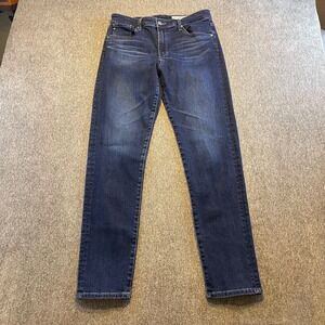 AG Adriano Goldschmied Stevie Ankle Jeans High Rise Slim Straight 28x28